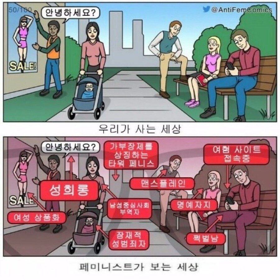 페미가 보는 세상