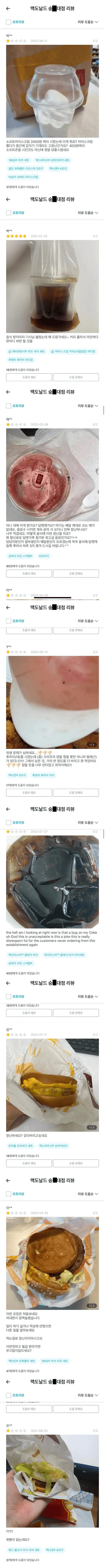 한 때 레전드라고 불렸던 맥도날드 전설의 지점