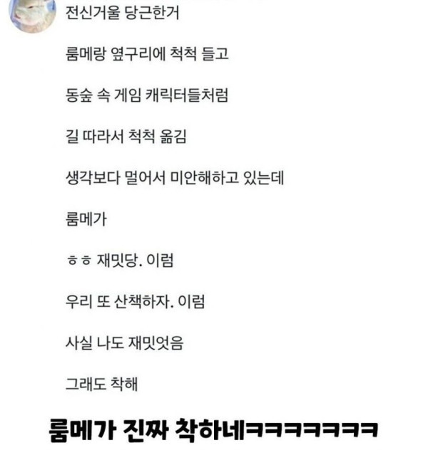 20대 전신거울 당근 후기