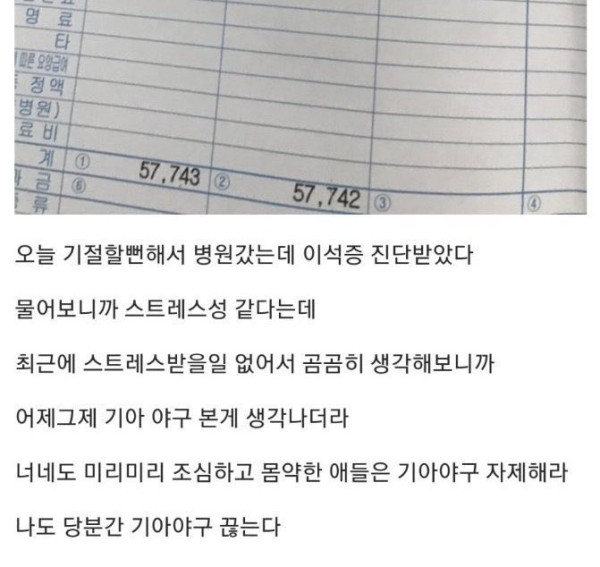 스트레스성 이석증 진단 받은 사람