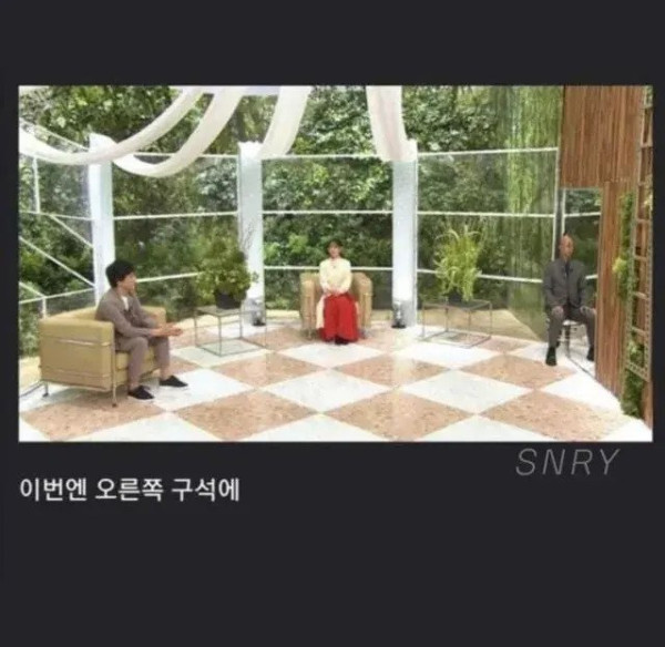 일본 방송인 태도 논란