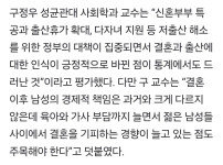 최근 미혼자 결혼의사   여자는 긍정적 남자는 기피