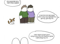 절에 버려지는 개 이야기