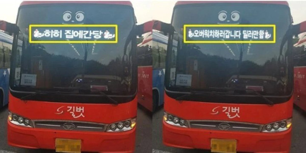 집에가는 버스기사 모음