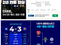 인터밀란 결승진출!!!!