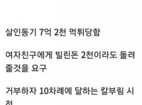 살인자인데 욕 덜 먹은 사람