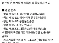 이재명 대통령 업무 방해한 정진석 전 비서실장 외 고발사건 고발인조사 안내