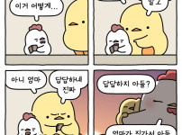 아들이 엄마 답답해하는 만화