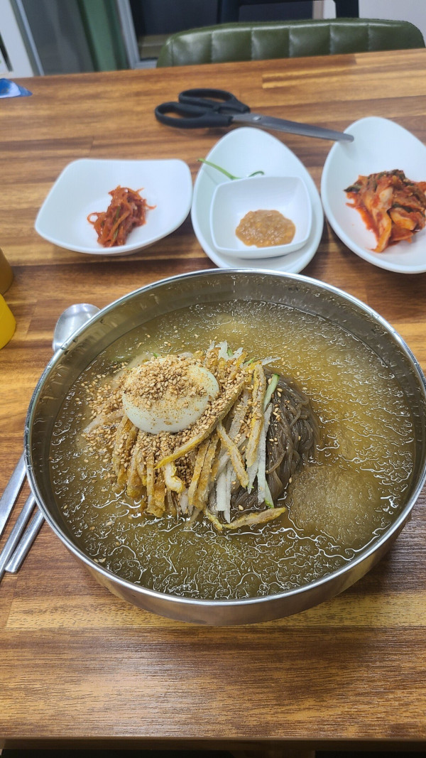 물냉면과 육전