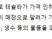 테슬라 가격 인하에 매장서 난동부린 중국인 