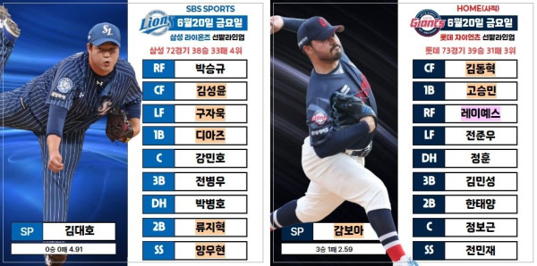 삼롯 라인업
