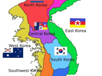 중국 분열 지도에 분노했는지 만든 한반도 분열지도