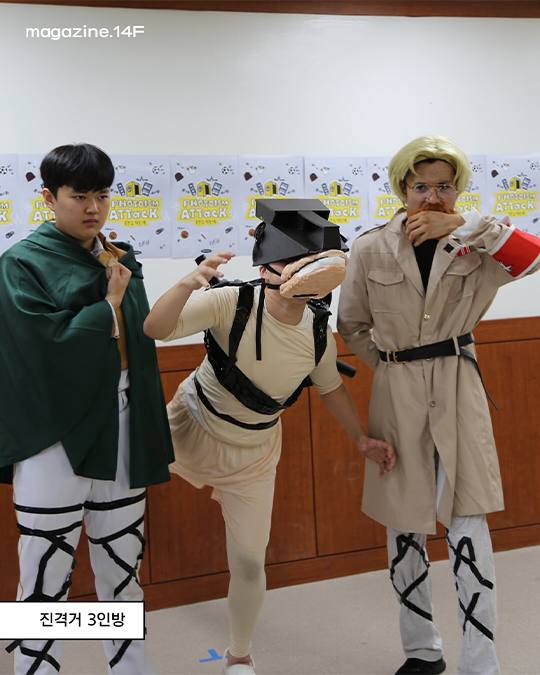 한국 고등학생 졸업사진 또 한 번 웃음 폭탄