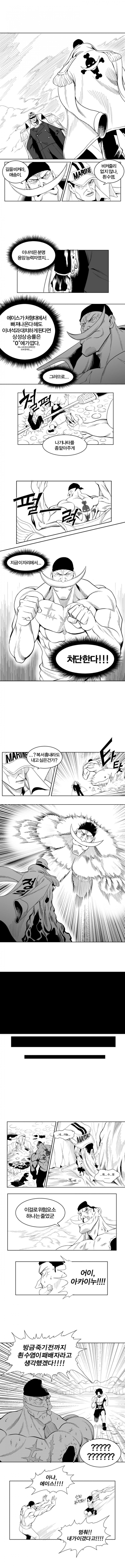 미래를 내다본 흰수염 만화