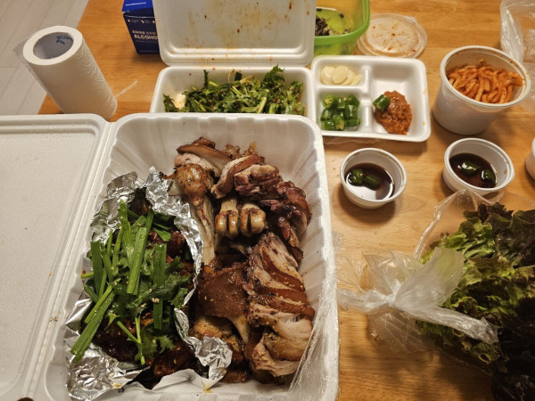 화덕족발먹습니다~