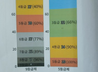 현재 시행 중인 5등급제