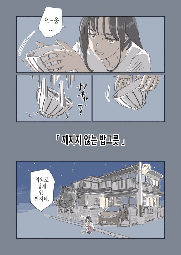 깨지지 않는 밥그릇