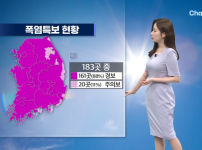 전국 99% 폭염특보  주말까지 찜통 확정