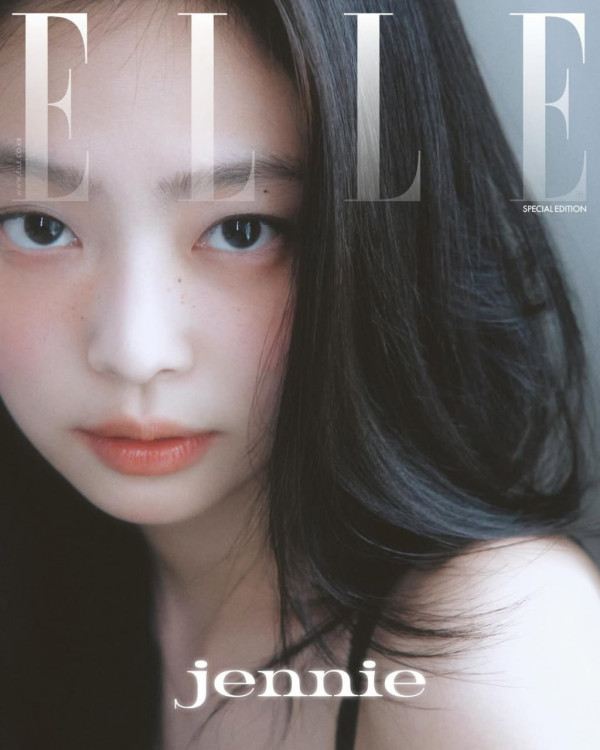 제니 엘르 코리아 커버 장식