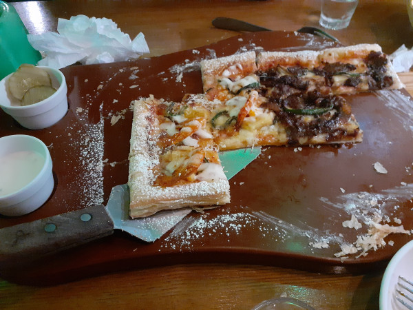 2차 비어킹 핏자