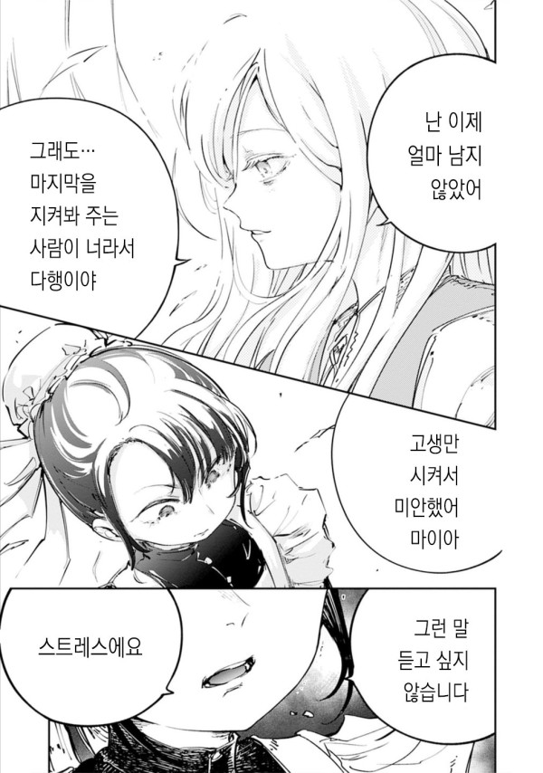 시한부 주인을 모시는 메이드 만화