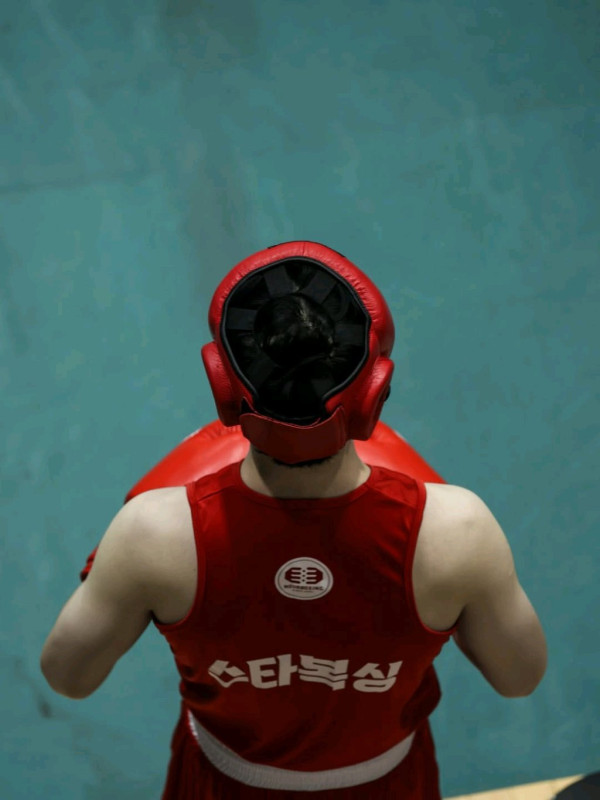 복싱대회 참가한 배우 장동윤