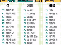 초성으로 알아보는 남이 보는 내 모습