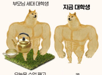 예전 대학생 vs 요즘 대학생