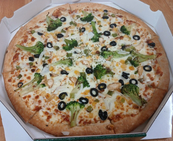 야채 피자