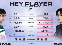 5R BRO vs 농심 키 플레이어: DDaHyuk vs Burdol