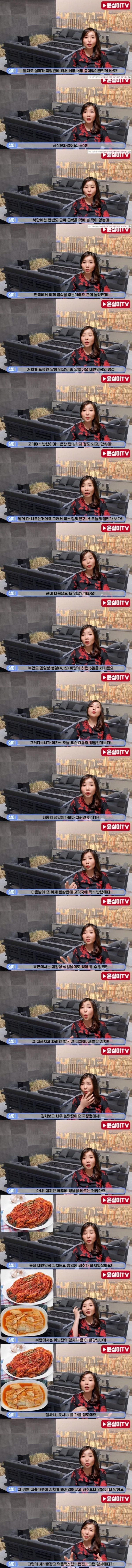북한탈북녀들이 한국와서 충격받은 급식문화