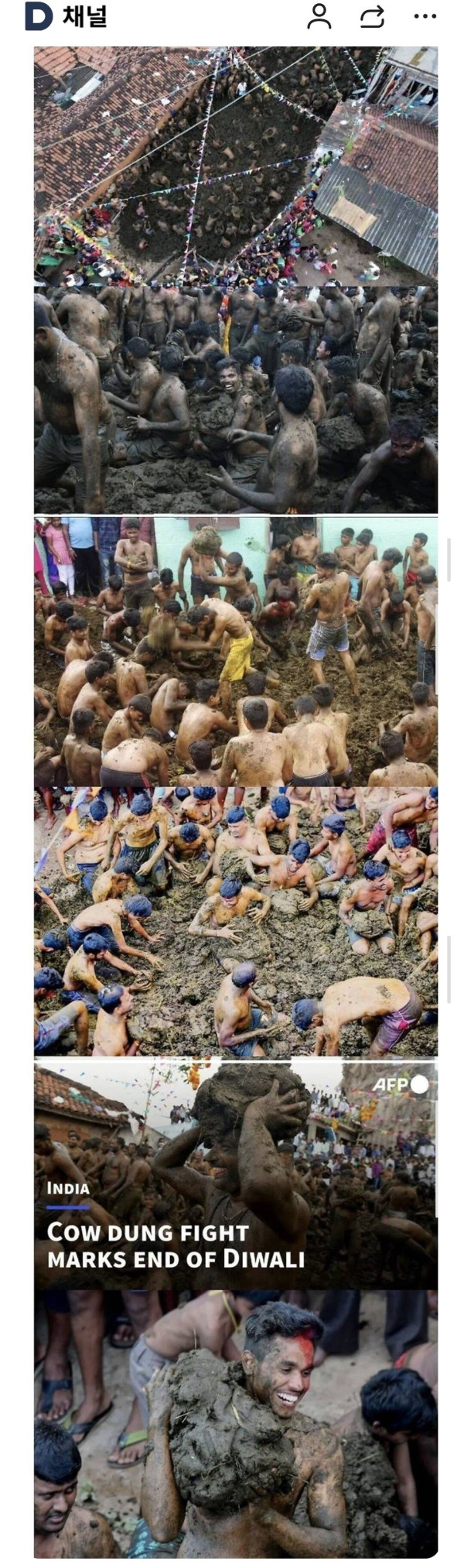 인도의 어느 지방에만 있는 축제