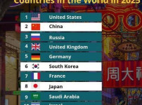 2025 포브스 선정 전세계 국가순위
