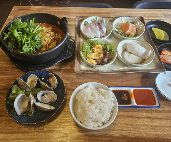 집앞 런치세트