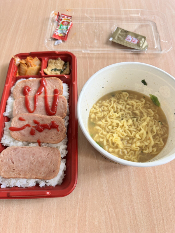 점심 편도라면 세트