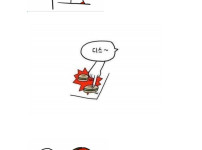 일본에서 치킨버거 설명 듣는