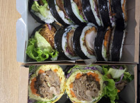 어제 김밥 또시킴