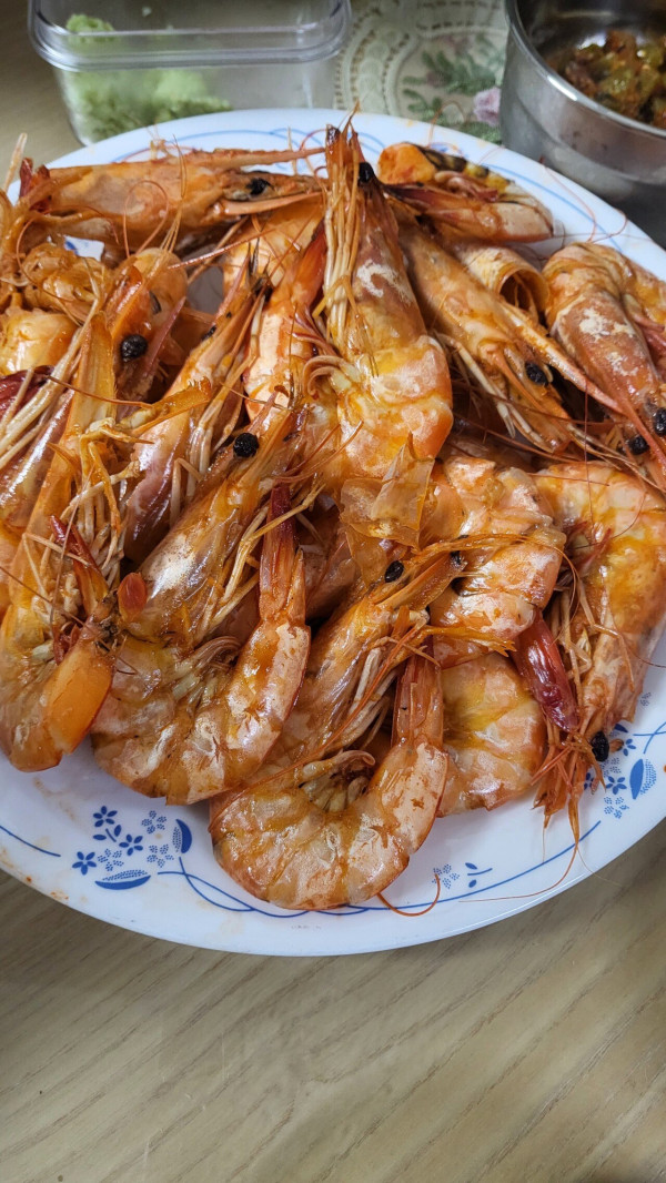 대하 찜 대하 라면