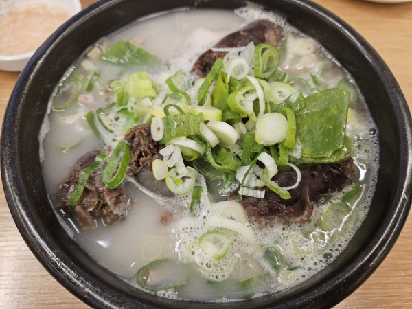 순대국밥...새우 쌀국수