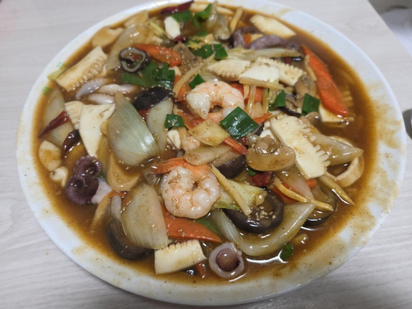 저녁 팔보채