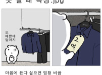 요즘 옷 살 때 특징