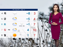 중부 한파특보 발효, 서울 영하 8도   서해안 대설 예비특보
