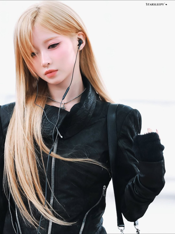 베이비몬스터 아사 금발