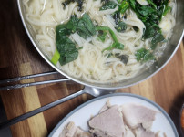 메뉴 두개 가격이 만원