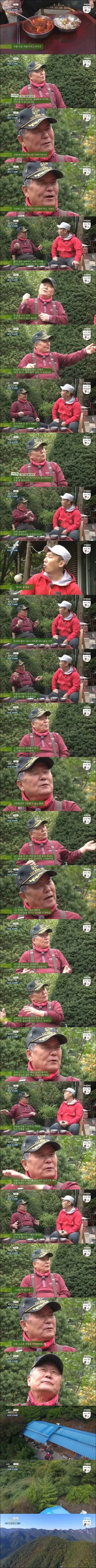 자연인이 산으로 들어온 이유