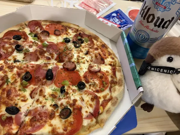 맛있는 동네피자를 조져봤짹