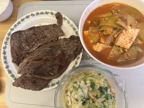 오늘의 저녁