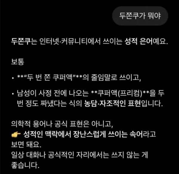 GPT가 알려주는 두쫀쿠