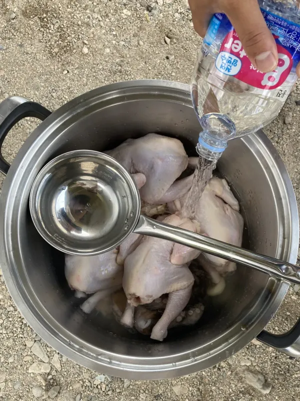 찐 야전 캠핑