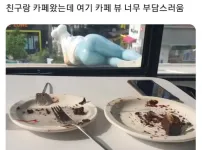 뷰 지린다는 카페